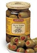 Pepper Stuffed green Olives