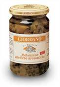 Aubergines Marinated in Herbs