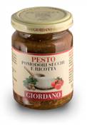 Pesto with Ricotta Cheese  and Dry Tomatoes