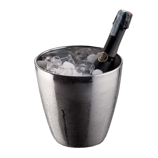 "Elegance" stainless steel ice bucket