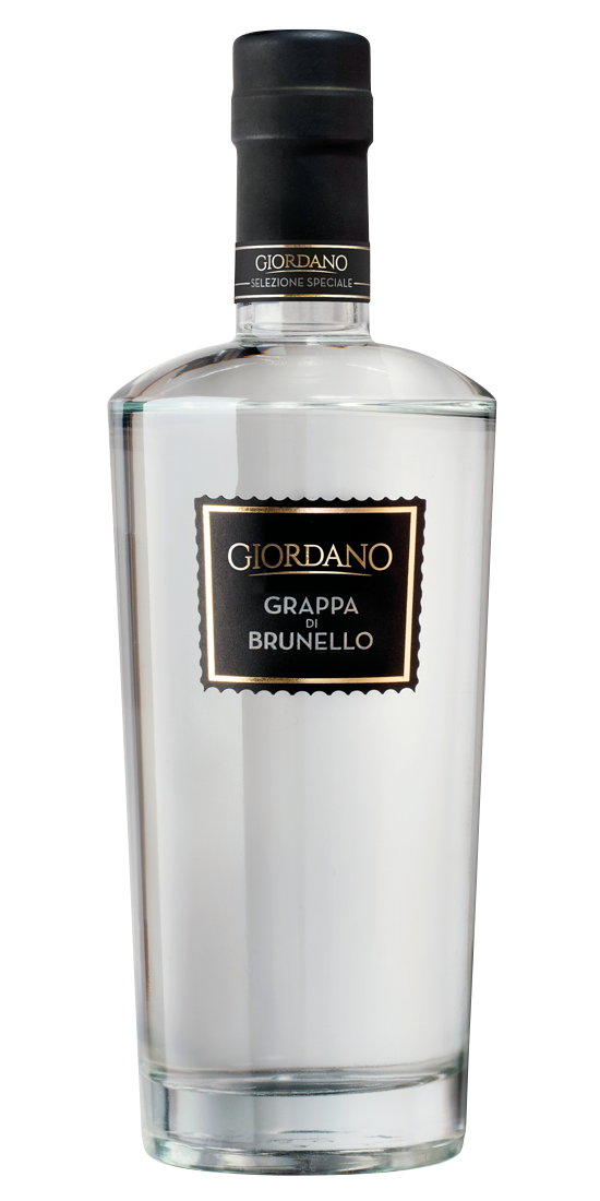 Giordano Wines Unisex Grappa Di Brunello - 40% Vol, 0.50L