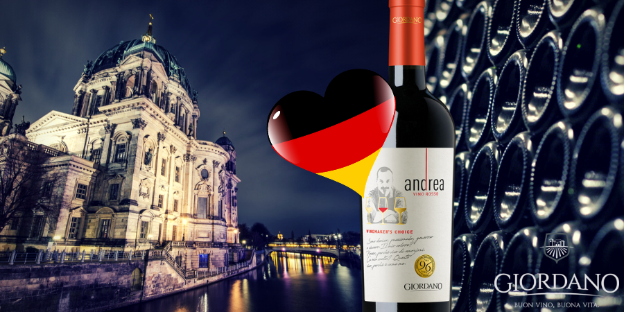 5 Giordano wines win awards at the Berliner Wein Trophy for true Wine Lovers