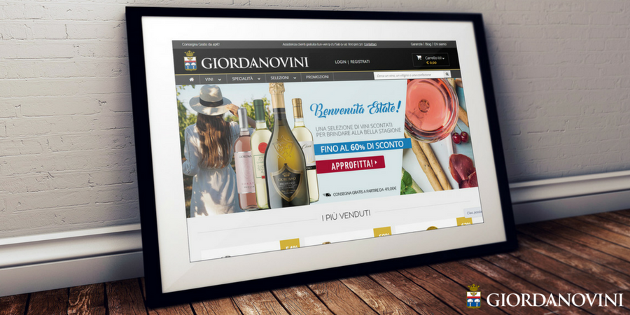 Browse through Giordano Wine's new website!