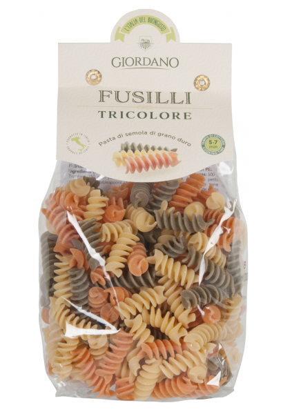 Fusilli Tri-coloured Pasta