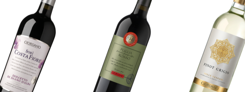 3 vini Giordano da tenere in Cantina per l'Autunno che verrà
